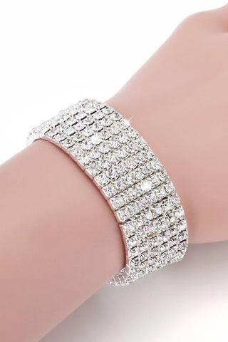 Bracelets de luxe dames en alliage / Cristal