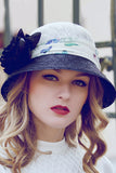 Belle Cambric Ladies Avec Bowler / Chapeau cloche