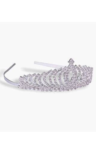 Jolie cubique mariage Zirconia Flower Girl Tiara