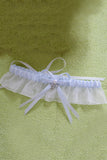 Organza élégant Avec Jarretière de mariage perle