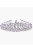 Jolie cubique mariage Zirconia Flower Girl Tiara