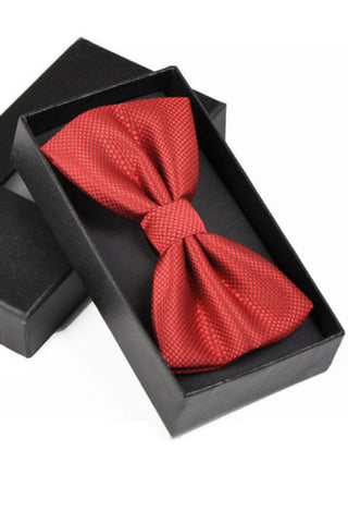 Polyester Mode Bow Tie-Rouge