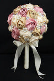 Strass cristal RosesWedding Bouquet (30 * 17cm)