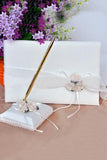 Fleurs Ribbon Livre &amp; Pen Set /