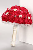 Strass Roses rondes Bouquets de mariage Fleurs (26 * 22cm)