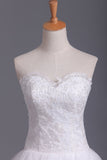 2024 Vintage Wedding Dresses sweetheart A Tulle Ligne Avec Applique Et Sash