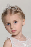 Alliage avec strass classique Flower Girl Tiaras / Bandeaux