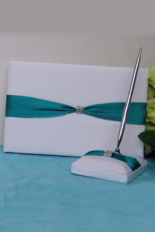 Haute Qualité strass / Bow Livre &amp; Pen Set