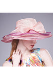 Beautiful Spring Ladies / Cambric été avec Bowler / Chapeau cloche