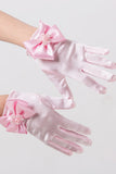 Poignet Longueur de mariage Gants Flower Girl