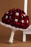 Strass Roses rondes Bouquets de mariage Fleurs (26 * 22cm)