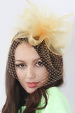 Mignon Cambric / Yarn Net Ladies Avec Fascinators