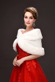 Charme Blanc Faux Wrap FurWedding