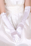 2024 satin longueur du coude Gants de mariée # ST0025