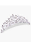 Alliage Avec Classique strass fille fleur Tiaras