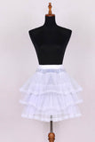 Blanc 3 Tiers Tulle enfants Jupons