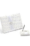 Lovely Rose strass / Bow / Fleur Livre &amp; Pen Set