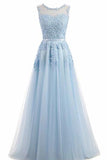 Belle une ligne longue dentelle tulle robe de soirée fermeture éclair robe de demoiselle d&#39;honneur