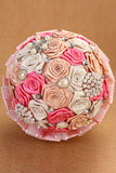 Bouquet de mariage Tenir Fleurs Et Broche pure main (30 * 20cm)