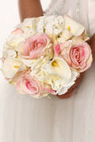 Flanelle Bouquet de roses bouquet de mariage (28 * 25cm)