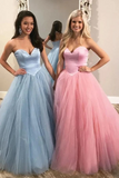 Unique robe de bal chérie bretelles robes de bal en tulle, robes formelles à bas prix