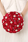 Strass Roses rondes Bouquets de mariage Fleurs (26 * 22cm)