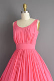 A-Line Empire Short Watermelon Homecoming Dress