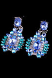 Boucles d&#39;oreilles chaudes avec strass