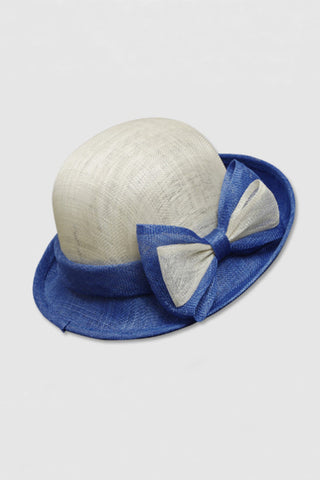 Jolie Cambric Ladies avec Bow-Knot Bowler / Chapeau cloche