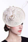 Cambric Charme Ladies Avec Fascinators Feather