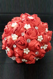 Strass Roses rondes Bouquets de mariage Fleurs (26 * 22cm)