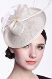 Cambric Charme Ladies Avec Fascinators Feather