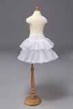 Enfants Polyester court Longueur 2 Tiers Jupons # 4