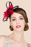 Ladies &#39;Incroyable Cambric Avec Fascinators Feather