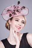 Ladies Eye-Catching Cambric Avec Fascinators Feather