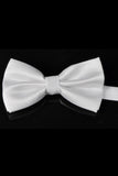 Polyester Mode Bow Tie White