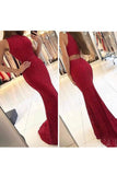 2024 New Arrival Scoop Open Back Lace Robes de soirée Mermaid