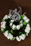 Wedding Flower Girl Head &amp; Wreath main avec de belles fleurs 2 Pieces