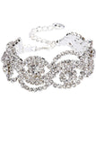 Alloy Elégant Avec Bracelets Crystal Ladies