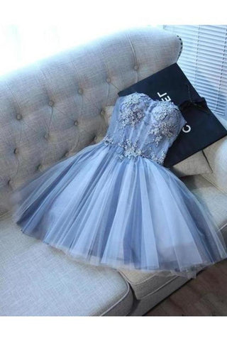 Chérie une ligne appliques robe de retour perles de tulle