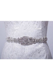 De mariée en satin / Soirée Ruban Sash avec strass