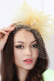 Mignon Cambric / Yarn Net Ladies Avec Fascinators