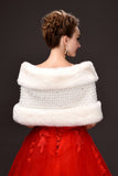 Charme Blanc Faux Wrap FurWedding