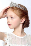 Coiffe en alliage classique avec strass fille fleur Tiaras / Bandeaux