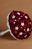 Strass Roses rondes Bouquets de mariage Fleurs (26 * 22cm)