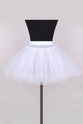 Tulle enfants Jupons Blanc 4 Tiers