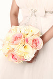 Flanelle Bouquet de roses bouquet de mariage (28 * 25cm)