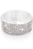 Bracelets de luxe dames en alliage / Cristal